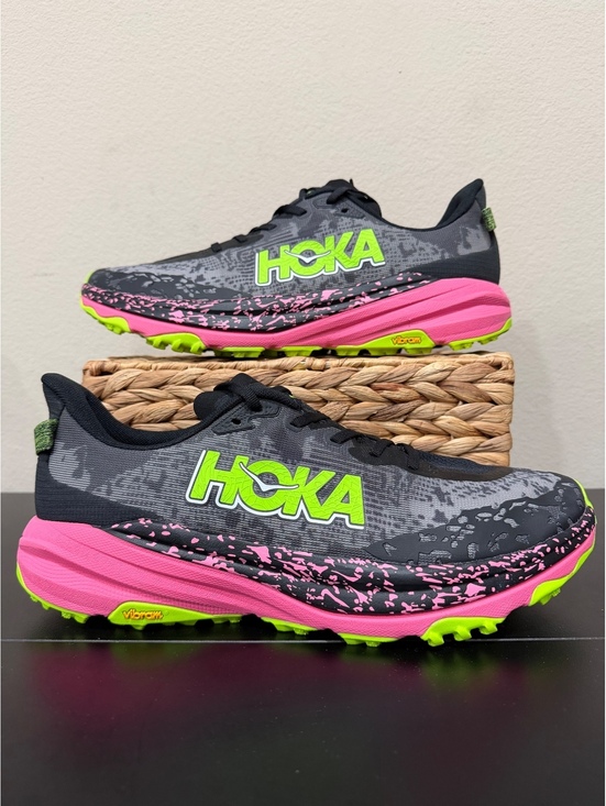 Other - Size 12.5 - Hoka Speedgoat 6 “Black Neon Rose”